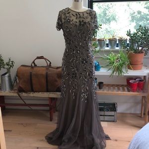 Brand New Adriana Papell Beaded Dress